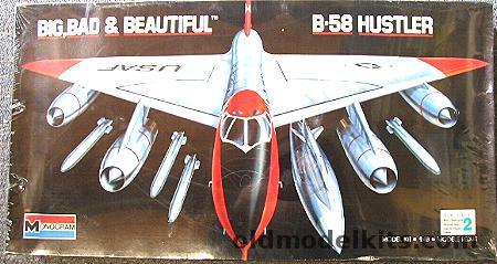 Monogram 1/48 B-58 Hustler Big Bad and Beautiful - 'Ginger' or 50660, 5705 plastic model kit